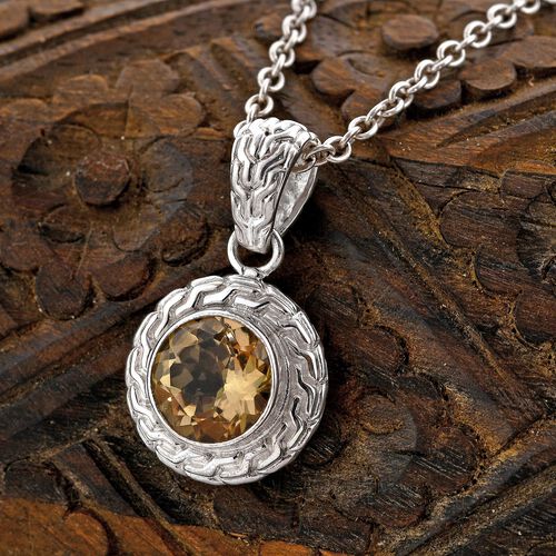 Royal Bali - Citrin Anhänger, 925 Silber ca. 3.52 ct image number 1