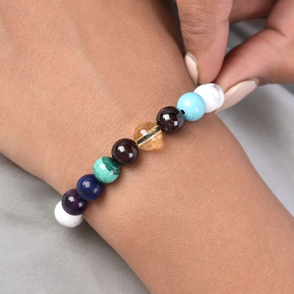 Flexibeles Multi-Edelstein-Armband, 26.67 cm - 21,15ct. image number 3