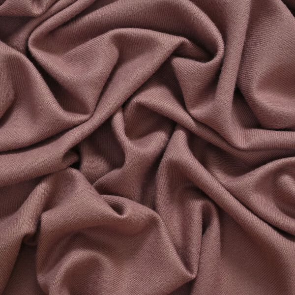 Supersoft Doppelgewebter Schal mit Fransen, zweifarbig, Lila image number 5