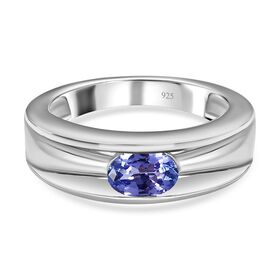 Tansanit Solitär Ring - 0,60 ct.