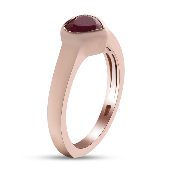 Afrikanischer Rubin-Herz-Ring - 1,16 ct. image number 5