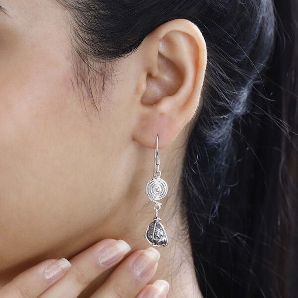 Meteorit Ohrringe - 16,77 ct. image number 3