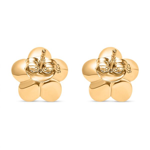 AA natürliche, goldener Tansanit Ohrringe - 0,62 ct. image number 5