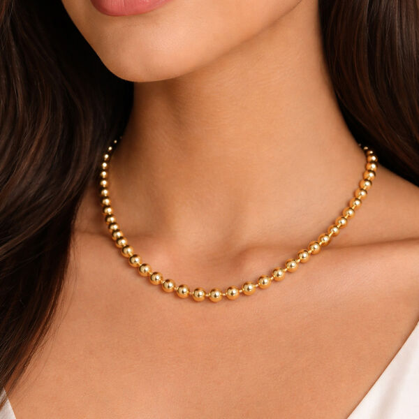 Nickelfreies Messing Halskette ca. 50 cm ca. 44,40g image number 3