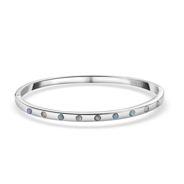 Nat&uuml;rlicher, &auml;thiopischer Welo Opal-Armreif