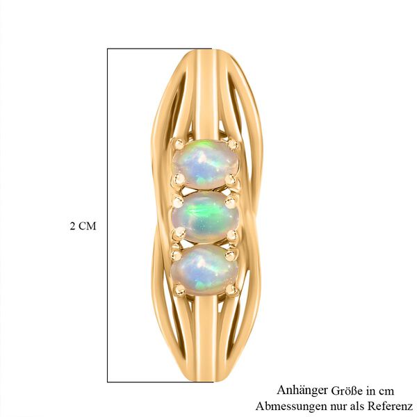 AA Nat&uuml;rlicher, &auml;thiopischer Welo Opal-Anh&auml;nger - 0,37 ct. image number 6