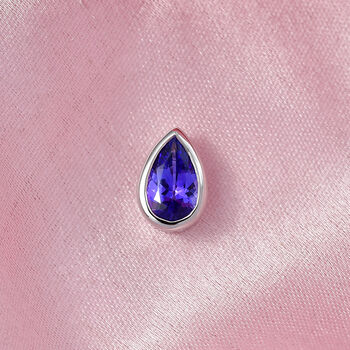 Rhapsody AAAA Tansanit Anh&auml;nger 950 Platin ca. 1.00 ct