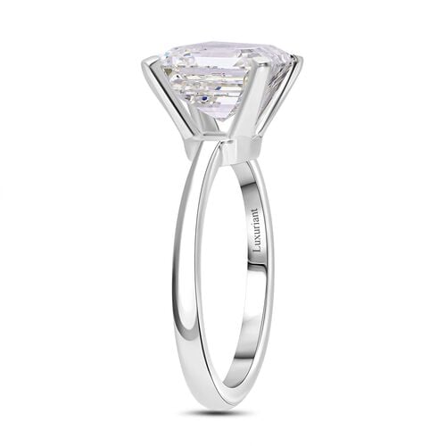 LUXURIANT IGI zertifizierter VS-GH Labor Diamant Ring in 950 Platin - 5 ct. image number 5