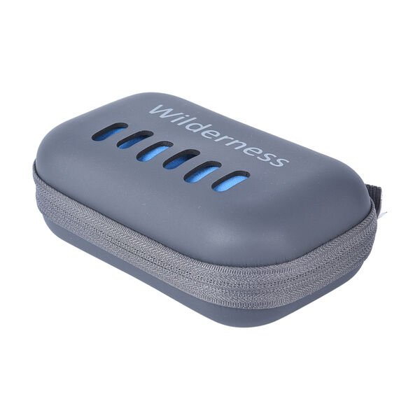 Tragbares und schnelltrocknendes Sporthandtuch, Größe 50x100 cm, Blau  image number 2