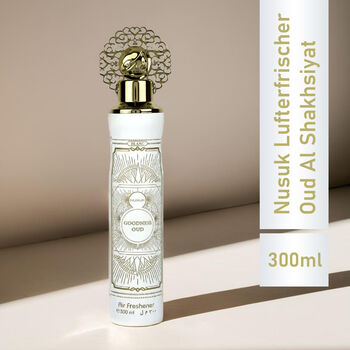 NUSUK Raumspray Goodness Oud wei&szlig;, 300 ml