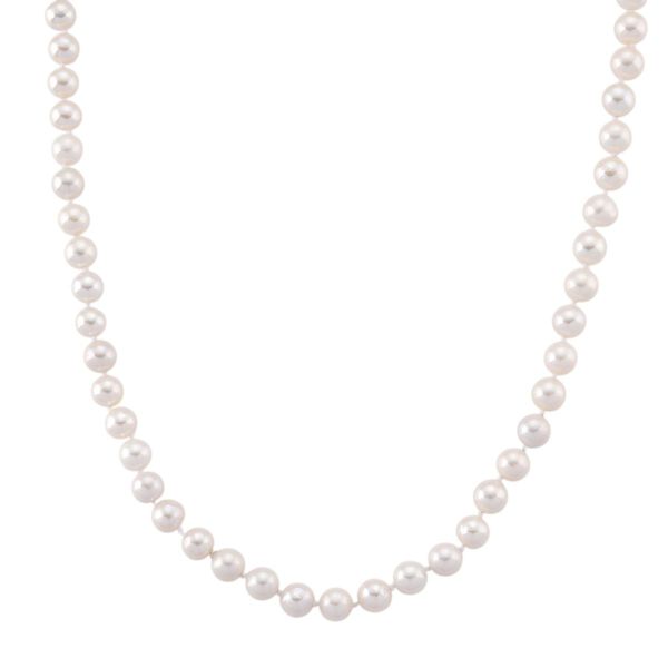 Wei&szlig;e Edison Perle 71cm Halskette