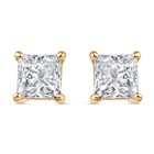 LUXURIANT DIAMOND - Lab Grown Diamant VS-EF SGL zertifiziert Ohrringe 585 Gold ca. 1,00 ct.
