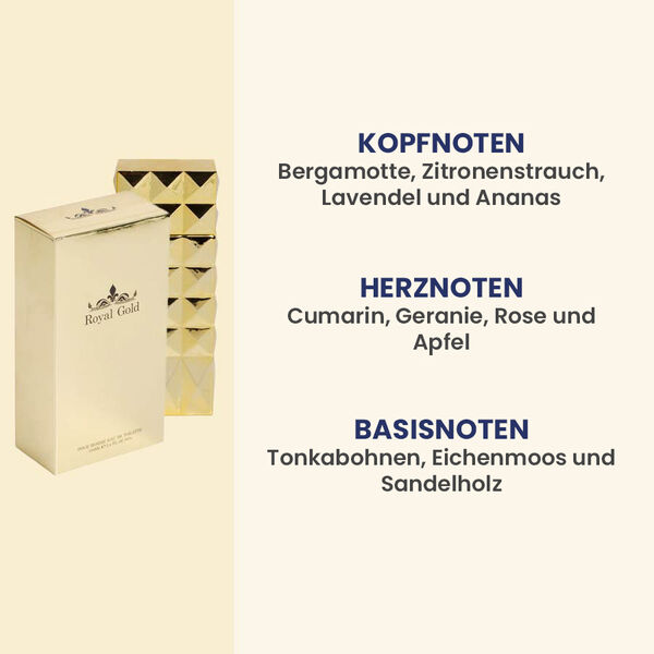 Royal Gold, Eau de toilette - 100ml image number 1