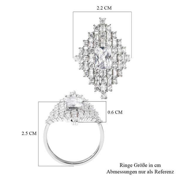 LUSTRO STELLA - Zirkonia-Ring - 6,11 ct. image number 6