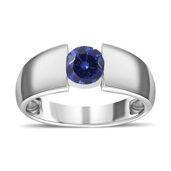 LUSTRO STELLA blauer Zirkonia-Ring -  1,53 ct.