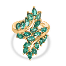 Labor Smaragd Ring - 3,62 ct. Labor Smaragd Ring - 3,62 ct.