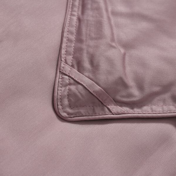 Serenity Night - 100% Bambus-Steppdecke mit Bambusfüllung, temperaturausgleichend und hypoallergen, 135x200 cm, Puderrosa image number 6