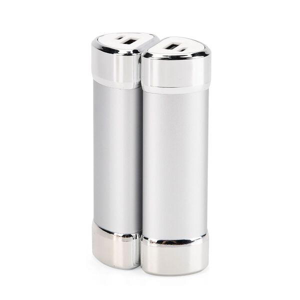 2 in 1 Magnetischer Handwärmer und Powerbank, 2 x 4000 mAh, 3 Heizstufen, 11 x 6 cm, 255 g, ABS Aluminiumlegierung, Silber image number 4