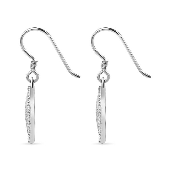 Herz Ohrringe, 925 Silber rhodiniert image number 3