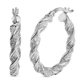 925 Silber rhodiniertOhrringe ca. 3,30g