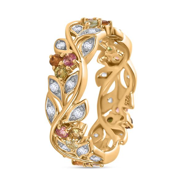 ALLORO AA Multi-Turmalin und Zirkon-Ring - 0.97 ct. image number 5