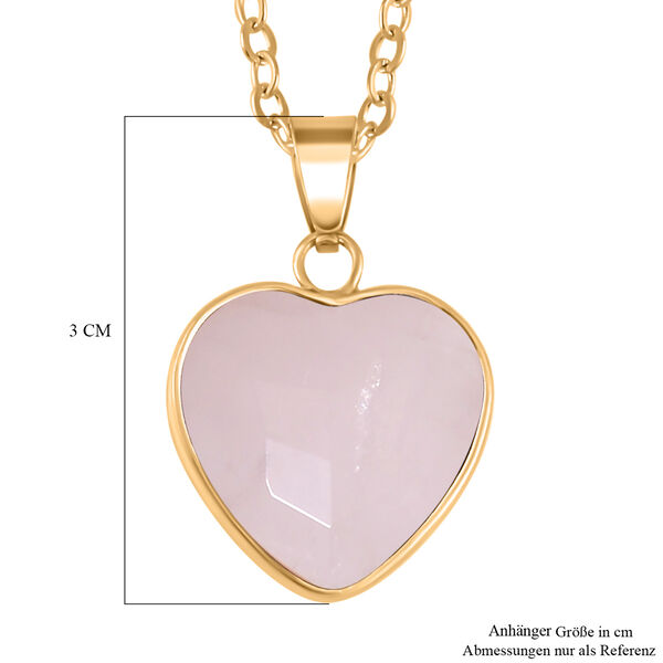 Rosenquarz Halskette ca. 50 cm Std Gelb ca. 12.50 ct image number 5