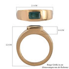 Grandidierit Ring 925 Silber vergoldet  ca. 0,98 ct image number 6