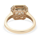 AAA Turkizit und Diamant-Ring, 585 Gelbgold (Größe 17.00) ca. 2,32 ct image number 5