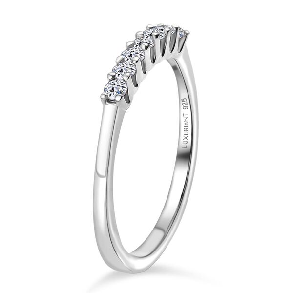 LUXURIANT DIAMOND - Lab Grown Diamant SI-GH Ring 925 Silber rhodiniert (Größe 20.00) ca. 0.25 ct image number 4