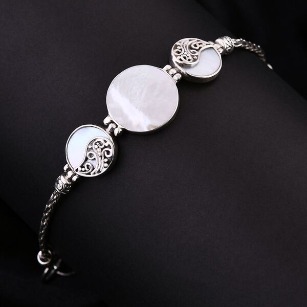 Royal Bali - Abalone Muschel Armband, ca. 19 cm image number 1