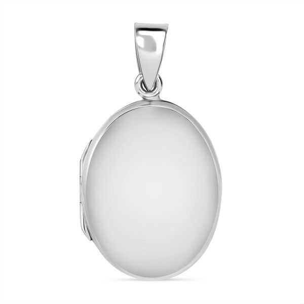 Ovaler Anh&auml;nger in 925 Silber