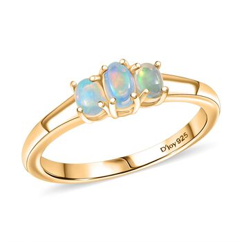 D'Joy AA nat&uuml;rlicher, &auml;thiopischer Welo Opal Ring - 0,41 ct.