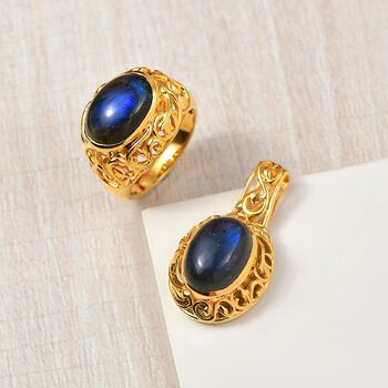 EverTrue Labradorit Schmuckset - 14 ct.