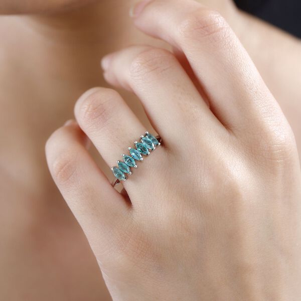 AA Smaragd Ring - 0,98 ct. image number 3