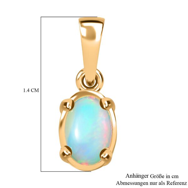 AA Natürlicher, äthiopischer Welo Opal Anhänger - 0,30 ct. image number 6