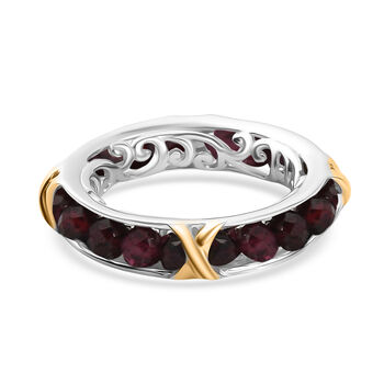 EverTrue AA roter Granat Ring - 7,50 ct.