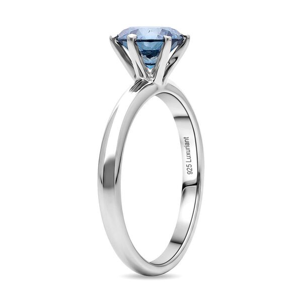 LUXURIANT SI Labor blauer Diamant Ring - 1,78 ct. image number 4