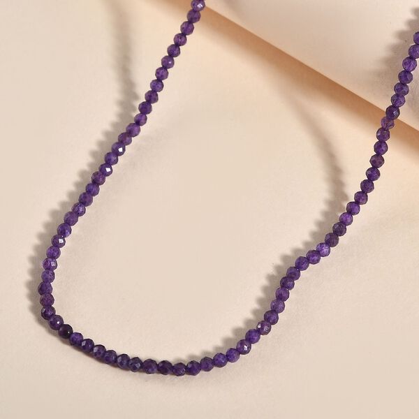 Afrikanische Amethyst-Halskette, 50 cm - 30 ct. image number 2