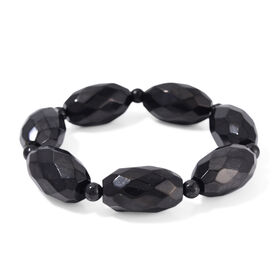 Shungit Armband Flexibel cm ca. 270,00 ct.