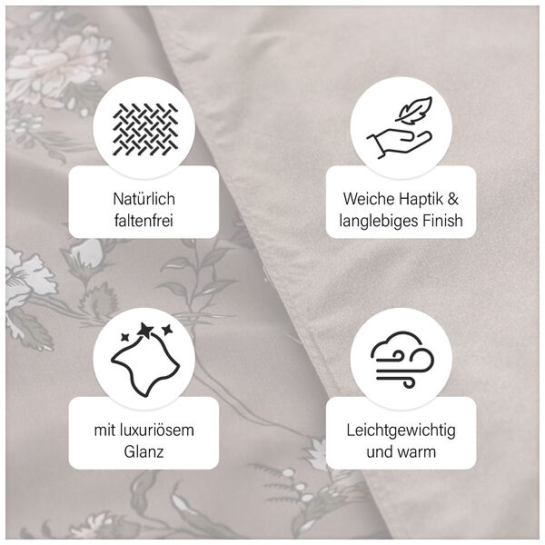 6-teiliges Set: antibakterielle, antiallergische Mikrofaser-Bettw&auml;sche, Herbst-Karamell image number 13