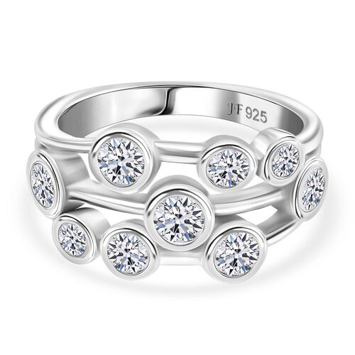 J Francis gefertigt mit SWAROVSKI- Swarovski Zirkonia Ring image number 0