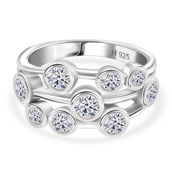 J Francis gefertigt mit SWAROVSKI- Swarovski Zirkonia Ring image number 0