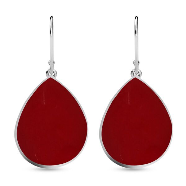 Royal Bali - Koralle Ohrringe 925 Silber ca. image number 3