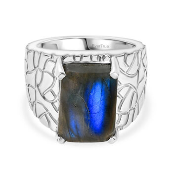 EverTrue AAA Labradorit Ring - 7,93 ct.