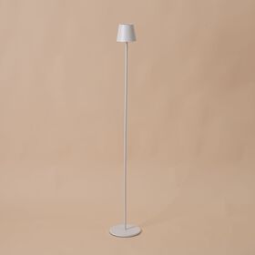 Kabellose Stehlampe mit Touch-Steuerung, Weiß, 18x118 cm