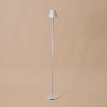 RGB floor lamp-White touch control Product Size: 18*118cm Power: 3W, 5V, 50hz battery 1200mAh USB recharge ,3 color  Material: iron + plastic Weight: 2460g