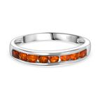 Blaze Feuer Opal Ring 925 Silber platiniert (Gr&ouml;&szlig;e 17.00) ca. 0.38 ct