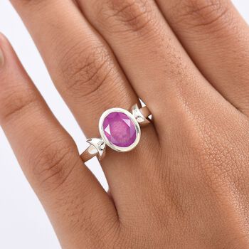 D'Joy Ilakaka Rosa Saphir Ring - 3,82 ct.