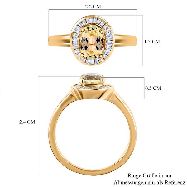 Triphan und Diamant Ring - 1,76 ct, image number 6