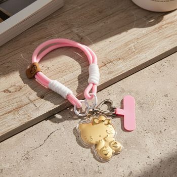 999 Gold Kitty Cat Schlusselanh&auml;nger 10mg